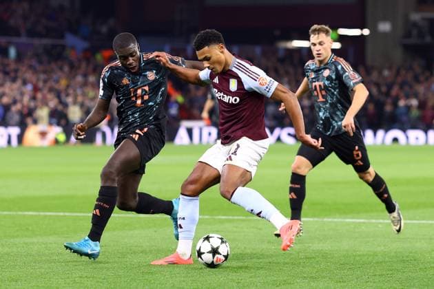 Aston Villa v Bayern Munich 2 October 2024, Aston - UEFA Champions League Football - Aston Villa v Bayern Munich - Ollie Watkins of Aston Villa shoots - Photo: Jacques Feeney Offside. Aston UK Copyright: xJacquesxFeeneyx xOffsidexOffside