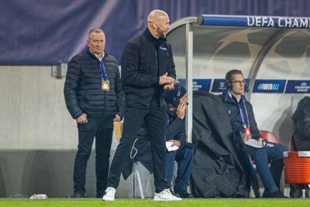 SOCCER - UEFA CL, Sturm vs Brugge KLAGENFURT,AUSTRIA,02.OCT.24 - SOCCER - UEFA Champions League, SK Sturm Graz vs Club Brugge. Image shows head coach Christian Ilzer (Sturm).  GEPAxpictures xMatthiasxTrinkl