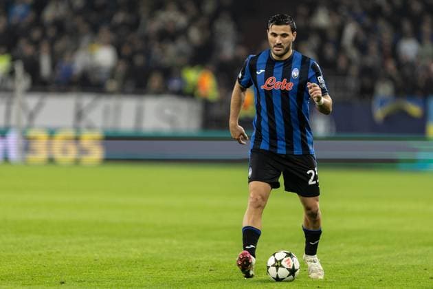 UEFA Champions League: Shakhtar - Atalanta; 02.10.2024 Sead Kolasinac (Atalanta, 23) UEFA Champions League: Shakhtar - Atalanta; Arena AufSchalke, Gelsenkirchen; 02.10.2024 Copyright: xBEAUTIFULxSPORTS Buriakovx