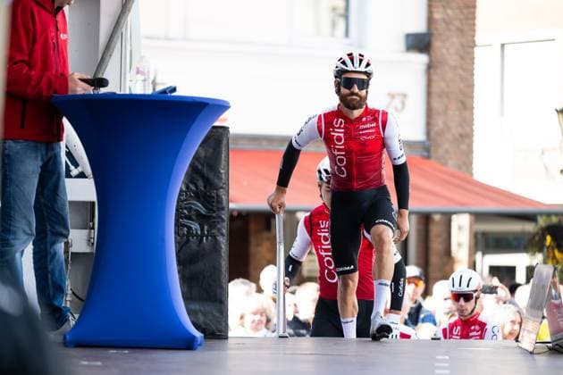 Münsterland Giro 2024, 03.10.2024 Vor seinem letzten Rennen: Simon Geschke (GER, Team Cofidis), Sparkassen Münsterland Giro, Münster (GER), 03.10.2024 Copyright: xBEAUTIFULxSPORTS Hilgerx