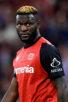 Leverkusen, Deutschland, UEFA Champions League, Matchday 2, Bayer 04 Leverkusen - AC Milan 1-0 01. 10. 2024 in der Bay-Arena in Leverkusen Victor BONIFACE (LEV)