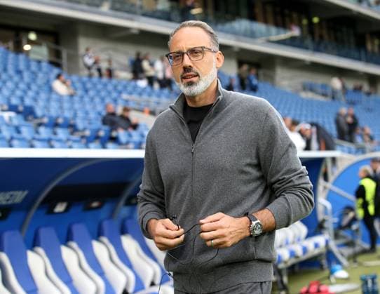 Trainer Pelegrino Matarazzo (Hoffenheim) . Fussball: Europa League: Saison 24 25: TSG 1899 Hoffenheim - Dynamo Kiew , 2. Spieltag, 03.10.2024.