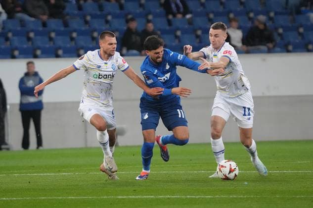 Europa League, TSG 1899 Hoffenheim vs FC Dynamo Kiew 03.10.2024, PreZero-Arena, Sinsheim, Europa League, TSG 1899 Hoffenheim vs FC Dynamo Kiew , im Bild Sinsheim PreZero-Arena Deutschland