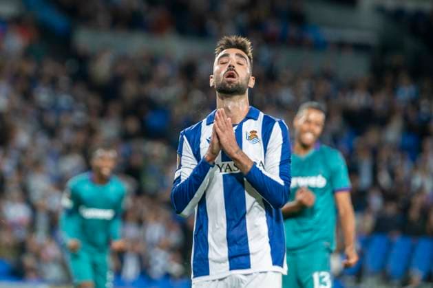 2024 25 UEFA Europa League Brais Mendez of Real Sociedad in action during the Europa League 2024 25 League Phase match between Real Sociedad and RSC Anderlecht at Reale Arena. Donostia - San Sebastian (Basque Country). October 3, 2024. (Gari Garaialde Bostok Photo) San Sebastian Gipuzkoa Spain Editorial Use Only  Copyright: xGarikoitzxGaraialdex xBostokxPhotox Bostok Photo GarixGaraialdex GG2410030375