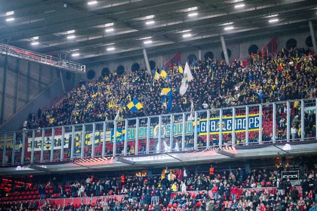 03.10.2024 - Fußball, 2024 2025, Europa League, 2. Spieltag, FC Twente Enschede - Fenerbahce Istanbul: Fans (Fenerbahce)