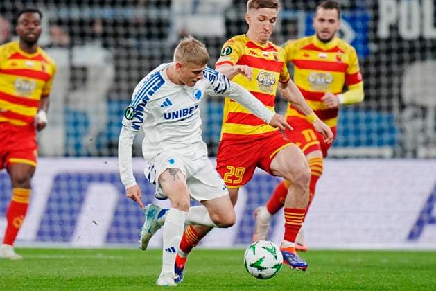 UEFA Conference League match between FC Copenhagen and Jagiellonia in Parken in Copenhagen on Thursday, October 3, 2024. (Photo: Liselotte Sabroe Scanpix 2024) , Copenhagen Denmark Copyright: LiselottexSabroex spdk20241003-210406-L