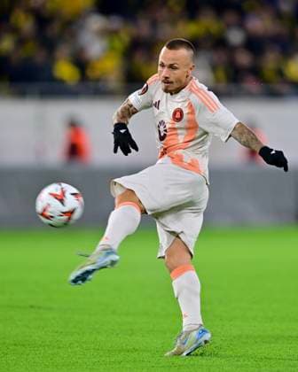 BORAS, SWEDEN 20241003 Roma s Angelino during the UEFA Europa League soccer match between IF Elfsborg and AS Roma at Boras Arena in Boras, Sweden, on Oct. 3, 2024. BORAS SWEDEN x9200x