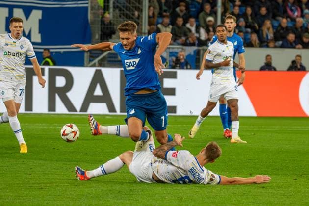 Fußball UEFA Europa League, Saison 2024 25, 2. Spieltag: TSG Hoffenheim gegen Dynamo Kiew Copyright: xUdoxHerrmannx