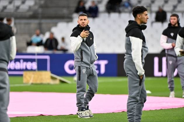 Olympique de Marseille v Angers SCO - Ligue 1 McDonald s 2024 2025 28 Farid EL MELALI (sco) during the Ligue 1 McDonald s match between Marseille and Angers at Orange Velodrome on October 4, 2024 in Marseille, France. Marseille France  Copyright: xFEPx 776218675