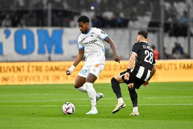 Olympique de Marseille v Angers SCO - Ligue 1 McDonald s 2024 2025 62 Amir MURILLO (om) during the Ligue 1 McDonald s match between Marseille and Angers at Orange Velodrome on October 4, 2024 in Marseille, France. Marseille France  Copyright: xFEPx 776218675