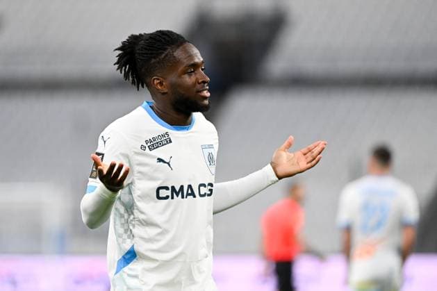 Olympique de Marseille v Angers SCO - Ligue 1 McDonald s 2024 2025 17 Jonathan ROWE (om) during the Ligue 1 McDonald s match between Marseille and Angers at Orange Velodrome on October 4, 2024 in Marseille, France. Marseille France  Copyright: xFEPx 776218675