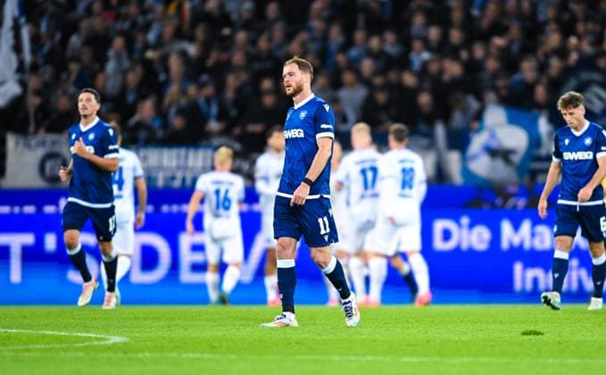 Budu Zivzivadze (Karlsruher SC) wirkt enttaeuscht, 2. Bundesliga, Karlsruher SC vs SV Darmstadt 98, BBBank Wildpark am 04. October 2024 in Karlsruhe, Deutschland. (Foto von Silas Schueller DeFodi Images) Budu Zivzivadze (Karlsruher SC) looks dejected, 2. Bundesliga, Karlsruher SC vs SV Darmstadt 98, BBBank Wildpark on October 4, 2024 in Karlsruhe, Germany. (Photo by Silas Schueller DeFodi Images) Defodi-738_738_KSCSVD_20241004_337