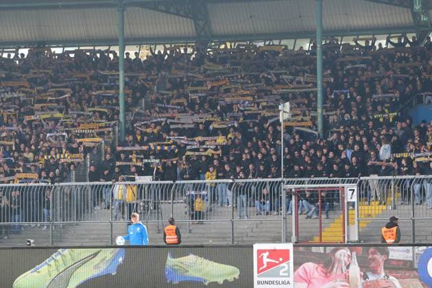 Braunschweig vs. Hannover, 2. BL Braunschweig, 06.10.2024, FUßBALL - Eintracht Braunschweig vs. Hannover 96, 2. BL, Saison 2024 25. Eintracht Braunschweig Fans Braunschweig
