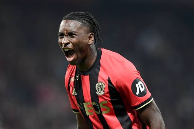 Fußball, OGC Nizza - Paris St. Germain OGC Nice v Paris Saint-Germain - Ligue 1 MCDonald s 2024 2025 64 Moise BOMBITO (ogcn) during the Ligue 1 MCDonald s match between Nice and Paris at Allianz Riviera Stadium on October 6, 2024 in Nice, France. Nice France  Copyright: xFEPx 776218850