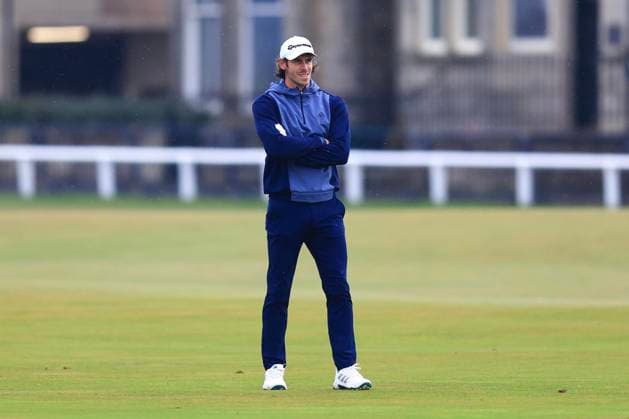 6th October 2024; The Old Course at St Andrews, Fife, Scotland; Alfred Dunhill Links Golf Championship, Final Round; Welsh former footballer Gareth Bale on the fairway of the first hole of the Old Course, St Andrews, during the final round of the Dunhill Links Championship  ActionPlus12701439 DavidxYoung