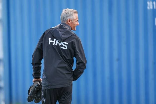 07.10.2024, Fussball, Saison 2024 2025, 2. Bundesliga, Training FC Schalke 04, Cheftrainer Kees van Wonderen (FC Schalke 04) Gelsenkirchen NRW Deutschland xRHR-FOTOx