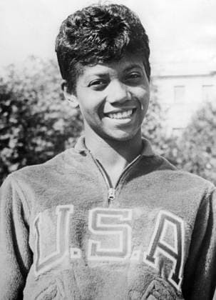 ITALY ROME 1960-09-09. Wilma Rudolph, American runner, the world s best female sprinter in the early 1960s. Here she is seen during the Summer Olympics in Rome where she won three golds (100, 200 and 4o100 m). Rom Italy FRIIDROTT sp_sw x5600x *** ITALY ROME 1960 09 09 Wilma Rudolph, American runner, the world s best female sprinter in the early 1960s Here she is seen during the Summer Olympics in Rome where she won three golds 100, 200 and 4o100 m Rome Italy FRIIDROTT sp sw x5600x  Copyright: xSport&General SVTx WILMA RUDOLPH