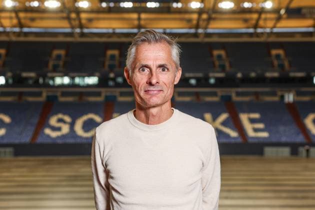 07.10.2024, Fussball, Saison 2024 2025, 2. Bundesliga, Vorstellung von Cheftrainer Kees van Wonderen (FC Schalke 04), Cheftrainer Kees van Wonderen (FC Schalke 04) Gelsenkirchen NRW Deutschland xRHR-FOTOx