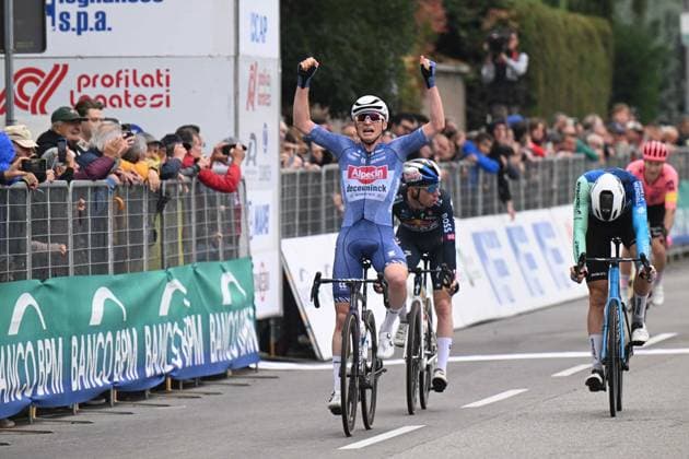Sport Bilder des Tages 07-10-2024 Coppa Bernocchi; 2024, Alpecin - Deceuninck; Van Tricht, Stan; Legnano; 
