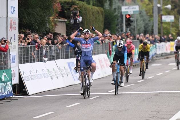 07-10-2024 Coppa Bernocchi; 2024, Alpecin - Deceuninck; 2024, Decathlon - Ag2r La Mondiale; Van Tricht, Stan; Baudin, Alex; Legnano; 