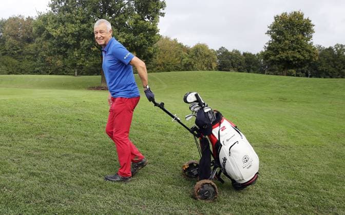 07.10.24 VfB Stuttgart Golf Cup 2024 Deutschland, Marhördt, 07.10.2024, Fussball, Bundesliga, VfB Stuttgart Golf Cup 2024: Karl Allgöwer.