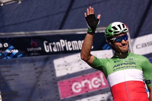 Radsport, GranPiemonte BETTIOL Alberto ASTANA QAZAQSTAN TEAM during the 108th edition of the Gran Piemonte 2024 a 182 km one day race from Valdengo to Borgomanero on October 10, 2024, Italy.  Copyright: xFabioxFerrari LaPressex