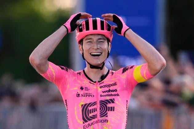 Sport Bilder des Tages POWLESS Neilson -EF EDUCATION - EASYPOST during the 108th edition of the Gran Piemonte 2024 a 182 km one day race from Valdengo to Borgomanero on October 10, 2024, Italy.  Copyright: xFabioxFerrari LaPressex