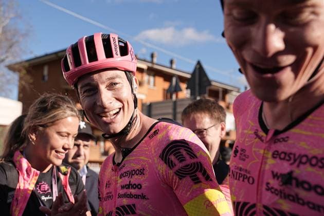 POWLESS Neilson -EF EDUCATION - EASYPOST winner of the 108th edition of the Gran Piemonte 2024 a 182 km one day race from Valdengo to Borgomanero on October 10, 2024, Italy.  Copyright: xMarcoxAlpozzi LaPressex