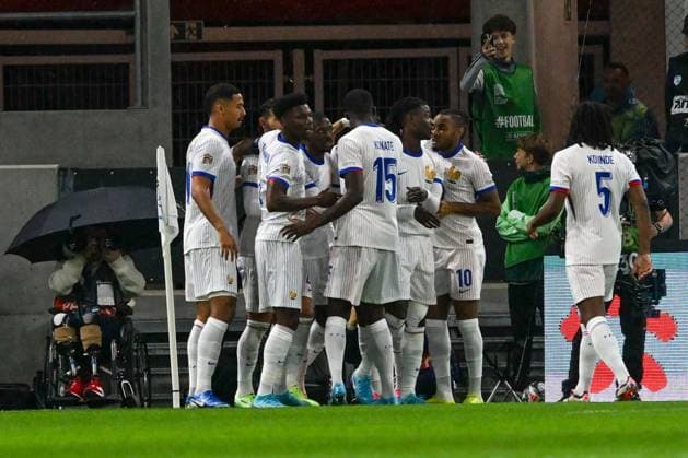 Happiness of Eduardo Celmi Camavinga (France) after scores a goal during the UEFA Nations League match between Israel vs. France on 10th October 2024 at the Bozsik Arena stadium in Budapest, Hungary  Copyright: xVincenzoxOrlando IPAxSportx xipax xx IPA_50503238 IPA_Agency_IPA50503238