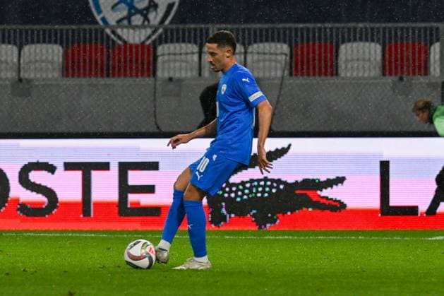 Dolev Haziza (Israel) during the UEFA Nations League match between Israel vs. France on 10th October 2024 at the Bozsik Arena stadium in Budapest, Hungary  Copyright: xVincenzoxOrlando IPAxSportx xipax xx IPA_50504084 IPA_Agency_IPA50504084