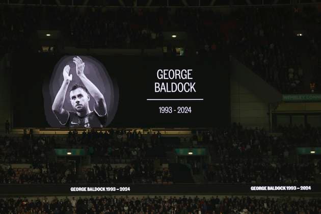 Sport Bilder des Tages England v Greece UEFA Nations League A minutes silence was held in memory of George Baldock before the UEFA Nations League Group F match at Wembley Stadium, London UK Newspapers OUT Copyright: xPaulxChestertonx FIL-20749-0004