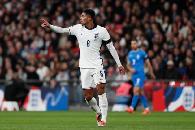 England v Greece UEFA Nations League Jude Bellingham of England during the UEFA Nations League Group F match at Wembley Stadium, London UK Newspapers OUT Copyright: xPaulxChestertonx FIL-20749-0006