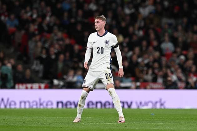 England v Greece UEFA Nations League 10 10 2024. Group 2 Cole Palmer (20) of England during the UEFA Nations League match between England and Greece at Wembley Stadium, London, England on 10 October 2024. London Wembley Stadium Greater London England Editorial use only , Copyright: xGrahamxHuntx PSI-20580-0156