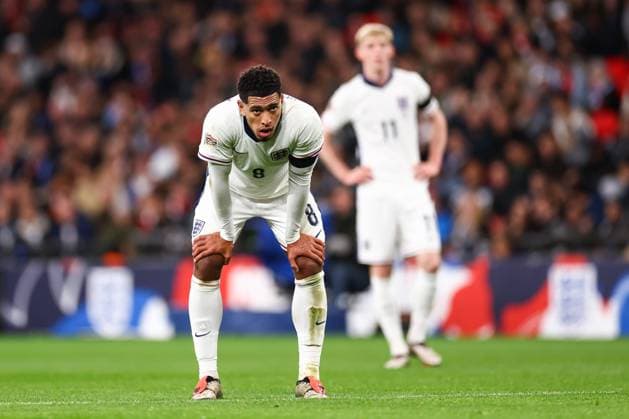 England v Greece 10 October 2024, London - UEFA Nations League - England v Greece - Jude Bellingham of England - Photo: Jacques Feeney Offside. London UK Copyright: xJacquesxFeeneyx xOffsidexOffside