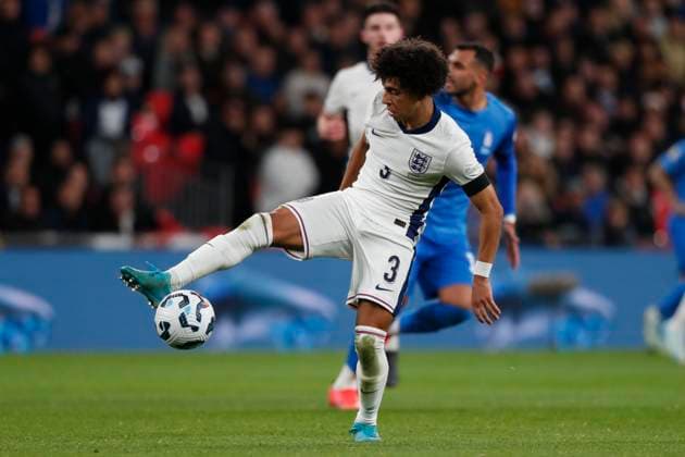 England v Greece UEFA Nations League Rico Lewis of England in action during the UEFA Nations League Group F match at Wembley Stadium, London UK Newspapers OUT Copyright: xPaulxChestertonx FIL-20749-0138