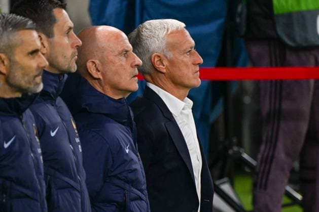 Head coach Didier Deschamps (France) during the UEFA Nations League match between Israel vs. France on 10th October 2024 at the Bozsik Arena stadium in Budapest, Hungary  Copyright: xVincenzoxOrlando IPAxSportx xipax xx IPA_50509000 IPA_Agency_IPA50509000