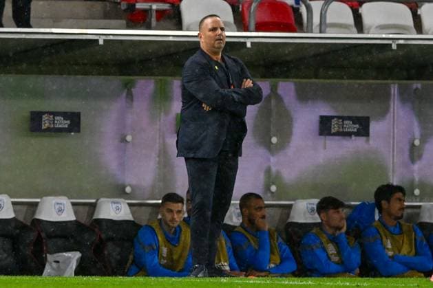 Head coach Ben Simon (Israel) during the UEFA Nations League match between Israel vs. France on 10th October 2024 at the Bozsik Arena stadium in Budapest, Hungary  Copyright: xVincenzoxOrlando IPAxSportx xipax xx IPA_50509071 IPA_Agency_IPA50509071