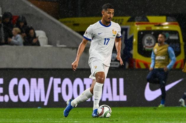 William Saliba (France) during the UEFA Nations League match between Israel vs. France on 10th October 2024 at the Bozsik Arena stadium in Budapest, Hungary  Copyright: xVincenzoxOrlando IPAxSportx xipax xx IPA_50509489 IPA_Agency_IPA50509489