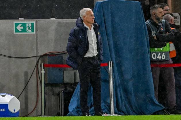 CALCIO - UEFA Nations League - Israel vs France Head coach Didier Deschamps (France) during the UEFA Nations League match between Israel vs. France on 10th October 2024 at the Bozsik Arena stadium in Budapest, Hungary Budapest Hungary  Copyright: xIPAxSport ABACAx