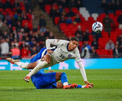 England v Greece UEFA Nations League Levi Colwill of England during the UEFA Nations League Group F match at Wembley Stadium, London UK Newspapers OUT Copyright: xYannisxHalasx FIL-20750-0113