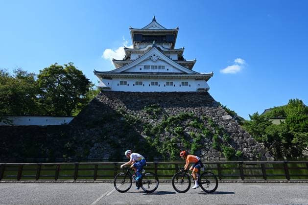 General view, OCTOBER 11, 2024 - Cycling : Kokura Castle Criterium Exhibition Race of 2024 Tour de Kyushu in Kitakyushu, Fukuoka, Japan. Noxthirdxpartyxsales  (269553517)