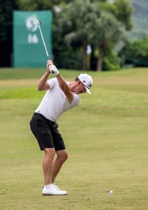 October 11, 2024, Macao, Macao Sar, China: Australias Wade Ormsby during the Round 2 of the Macao Open Golf 2024 at Macao Golf and Country Club, Macao, China, on 11 October 2024. Macao China - ZUMAr144 20241011_zap_r144_009 Copyright: xJaynexRussellx