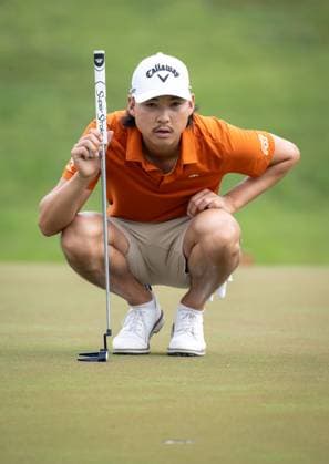 October 11, 2024, Macao, Macao Sar, China: Defending champion,Min Woo Lee from Australia playing Round 2 of the Macao Open Golf 2024 at Macao Golf and Country Club, Macao, China, on 11 October 2024. Macao China - ZUMAr144 20241011_zap_r144_018 Copyright: xJaynexRussellx
