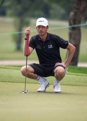 October 11, 2024, Macao, Macao Sar, China: Swedens Bjorn Hellgren in action during the Round 2 of the Macao Open Golf 2024 at Macao Golf and Country Club, Macao, China, on 11 October 2024. Macao China - ZUMAr144 20241011_zap_r144_028 Copyright: xJaynexRussellx