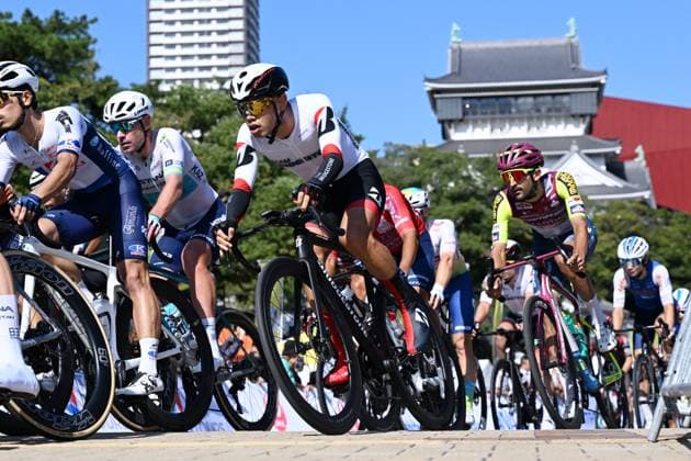 Tetsuo Yamamoto (BGT), OCTOBER 11, 2024 - Cycling : Kokura Castle Criterium Exhibition Race of 2024 Tour de Kyushu in Kitakyushu, Fukuoka, Japan. Noxthirdxpartyxsales  (269558021)
