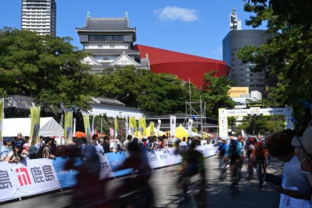 General view, OCTOBER 11, 2024 - Cycling : Kokura Castle Criterium Exhibition Race of 2024 Tour de Kyushu in Kitakyushu, Fukuoka, Japan. Noxthirdxpartyxsales  (269558026)