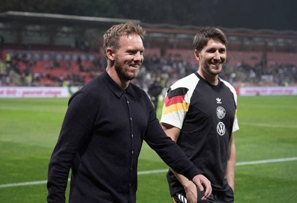 BiH, UEFA Nations League, Bosnien und Herzegowina vs Deutschland 11.10.2024, Bilino Polje, Zenica, BiH, UEFA Nations League, Bosnien und Herzegowina vs Deutschland , im Bild Trainer Julian Nagelsmann (Deutschland)