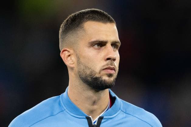 David Hancko during UEFA Nations league, Slovakia - Sweden , 11. october 2024 Copyright: xMICHALxFAJT,ZOSPORTU.SKx FAJ_7502