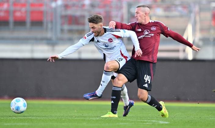 12.10.2024 - Fussball - Saison 2024 2025 - Testspiel Freundschaftsspiel Vorbereitungsspiel : 1. FC Nürnberg FCN ( Club ) Internes Testspiel - - xwoxzix - Lukas Schleimer (36, 1. FC Nürnberg FCN ) Ondrej Karafiat (44, 1. FC Nürnberg FCN )