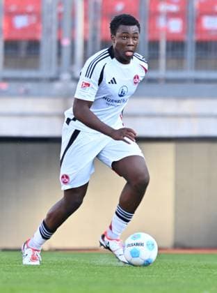 12.10.2024 - Fussball - Saison 2024 2025 - Testspiel Freundschaftsspiel Vorbereitungsspiel : 1. FC Nürnberg FCN ( Club ) Internes Testspiel - - xwoxzix - Uche Textor ( U19 FCN ) Freisteller Einzelbild